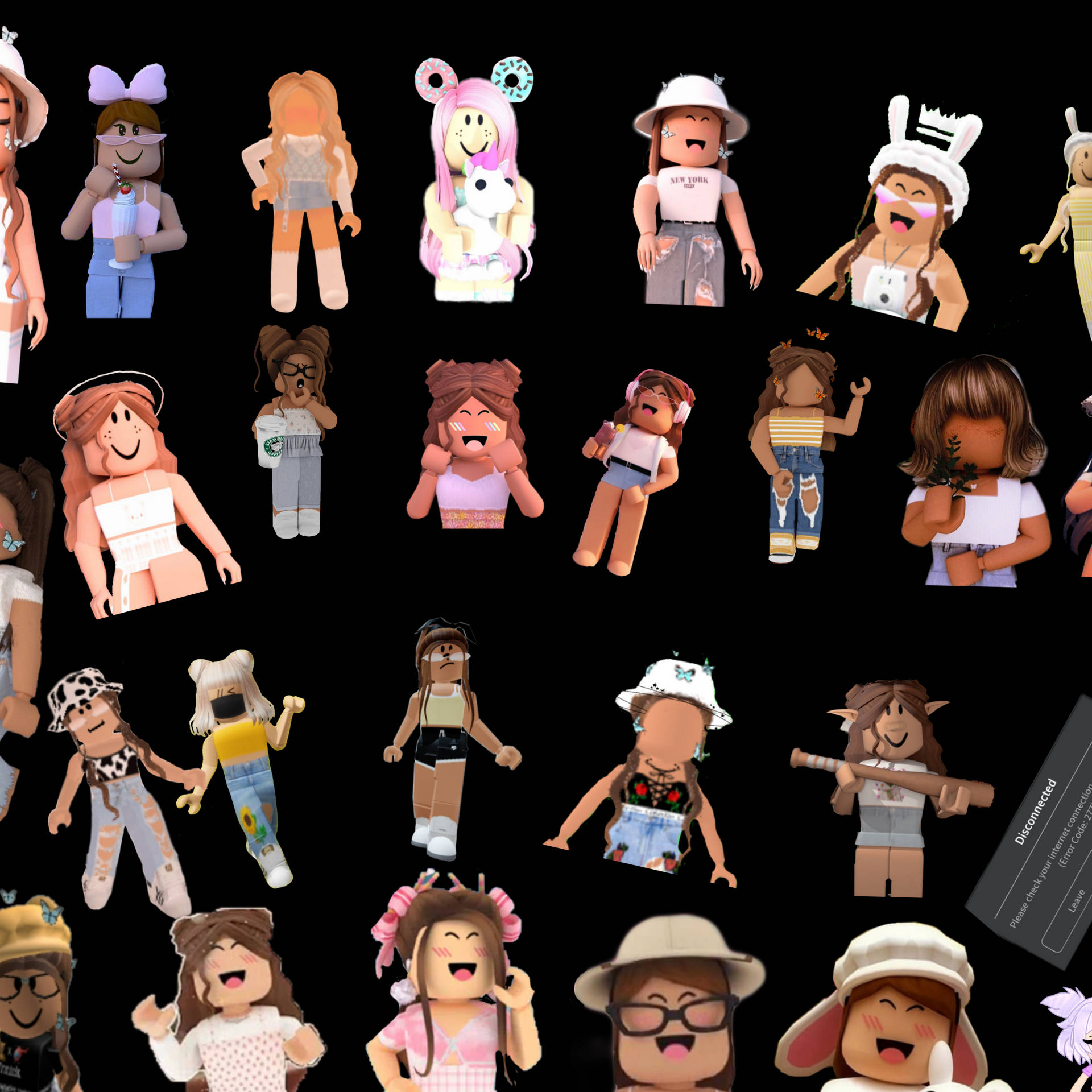 Aesthetic Roblox Girl Wallpaper