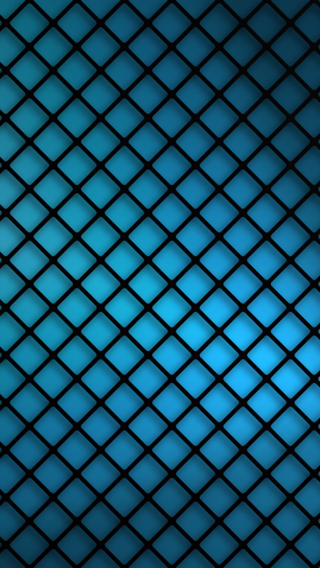 Blue Grating Abstract iPhone 5s Wallpaper