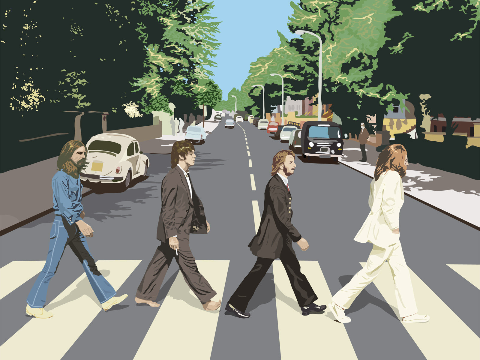 Abbey Road Wallpaper By Themightyfro