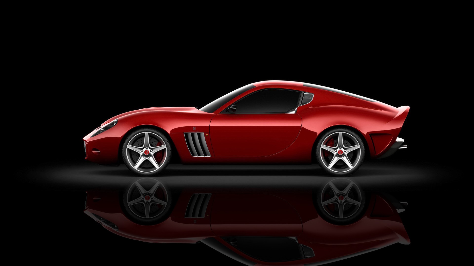 Red Maserati HD Image Cars