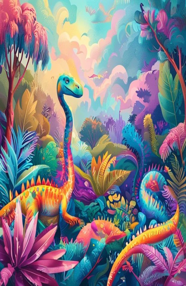 Aesthetic Dinosaurs Wallpaper