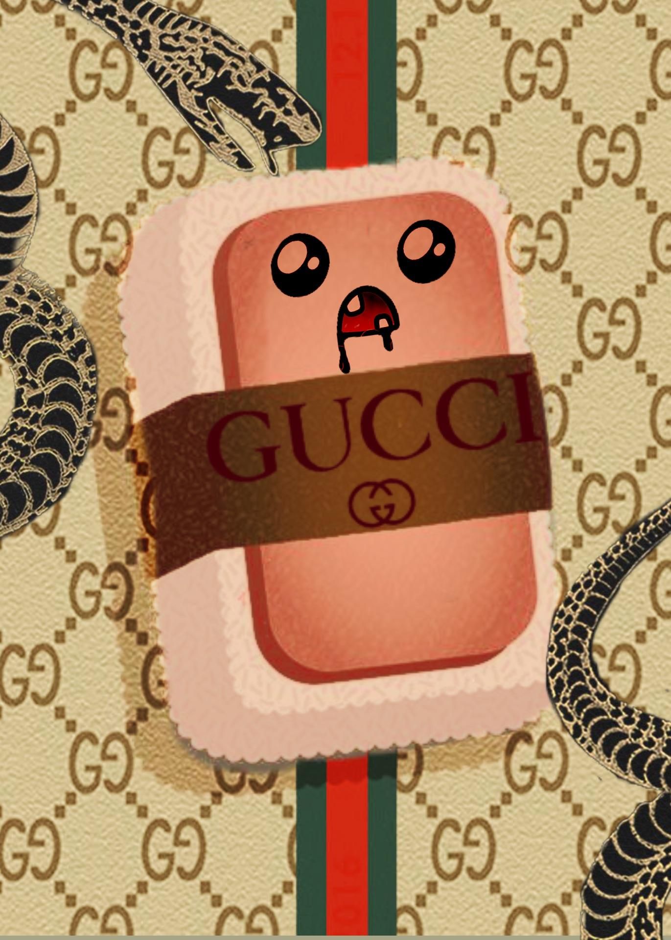 Spam Musubi X Gucci Smart Phone Wallpaper
