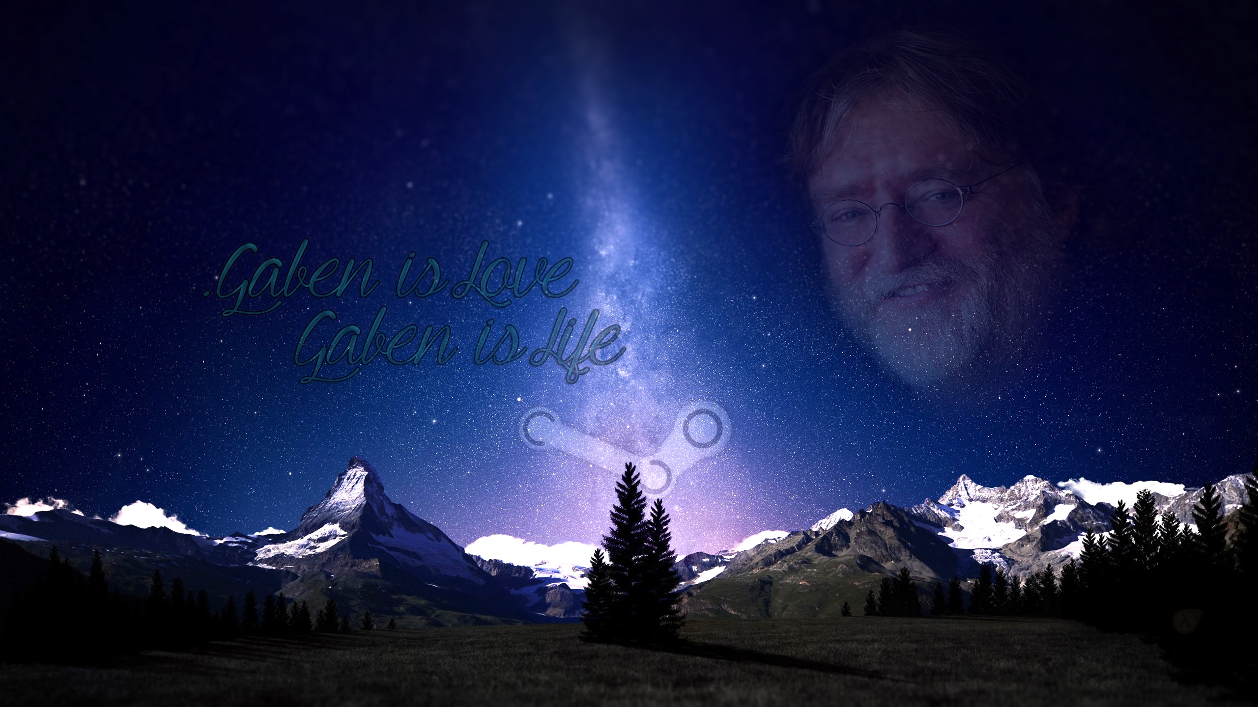 I Created This Wallpaper To Please Our Lord Gaben