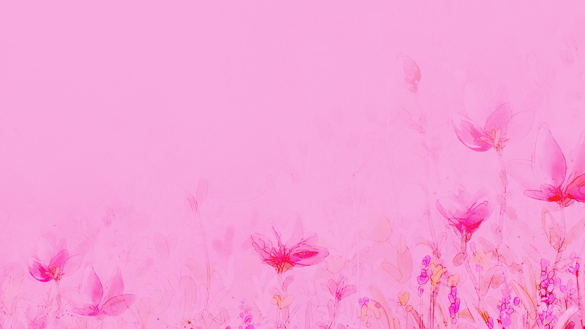 HD Light Pink Background Wallpaper