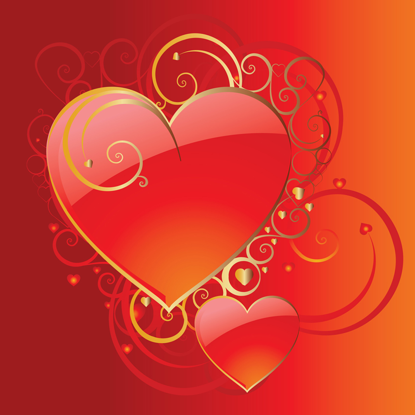 Love Heart Vector Graphics