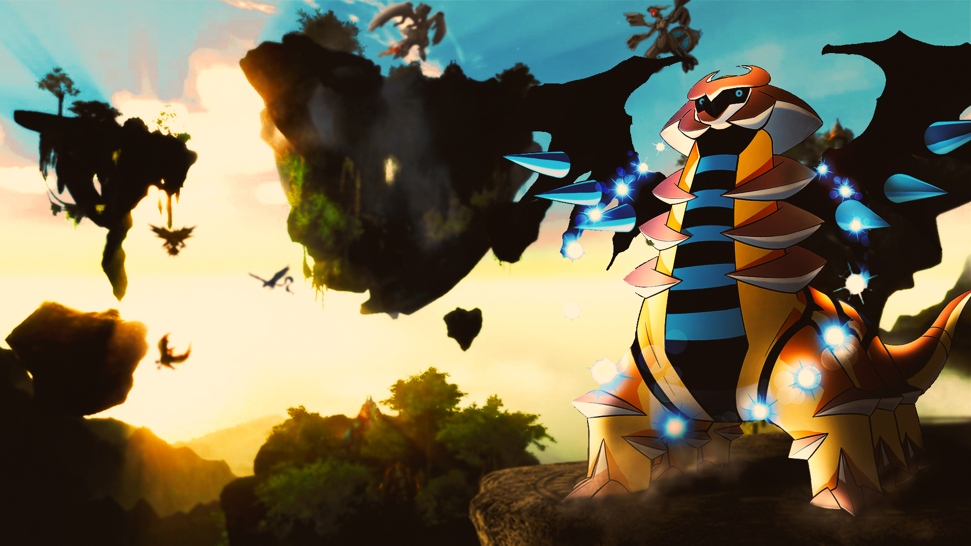 Giratina Shiny by TogeticIsa on DeviantArt