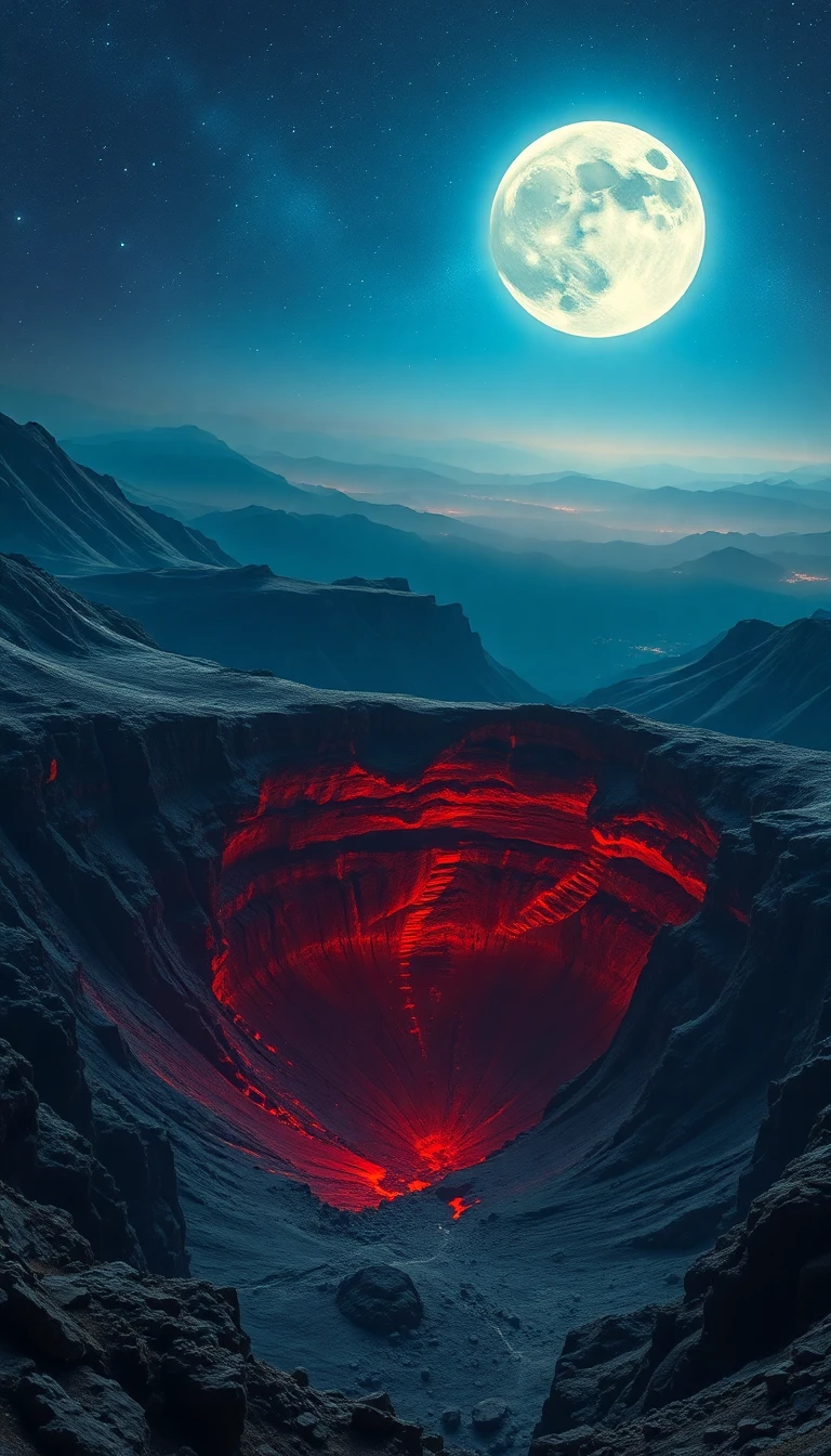 Crater Wallpaper