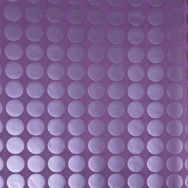 Top Velvet Purple Dots Textured Luxury Wallpaper 10m Roll