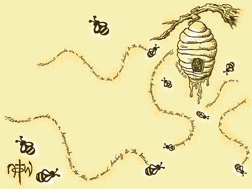 Honey Bee Notw Christian Wallpaper More Wa