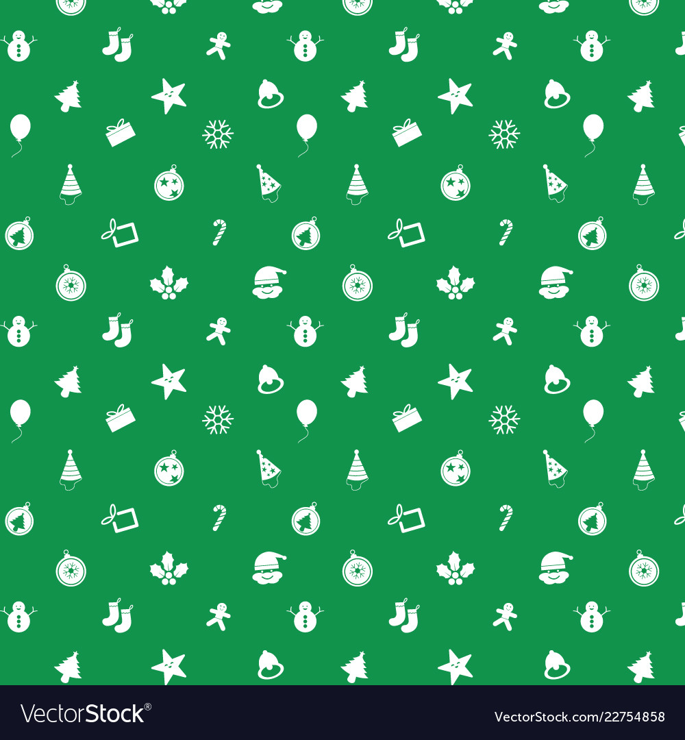 Green Christmas Background Royalty Vector Image