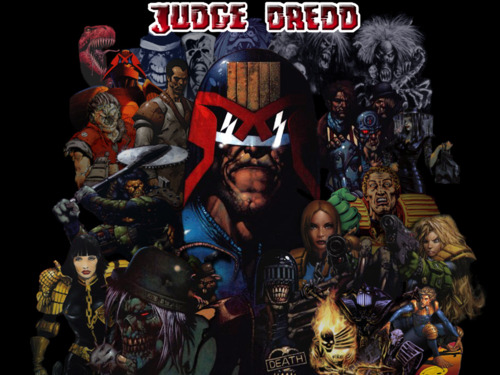 Ad Online Judge Dredd Wallpaper By Various Artists