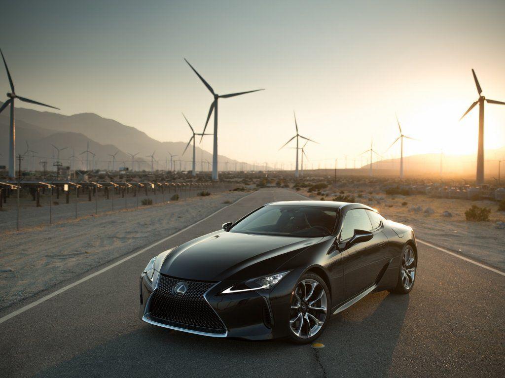 Black Turbines Landscape Lexus Lc Outdoor Wallpaper