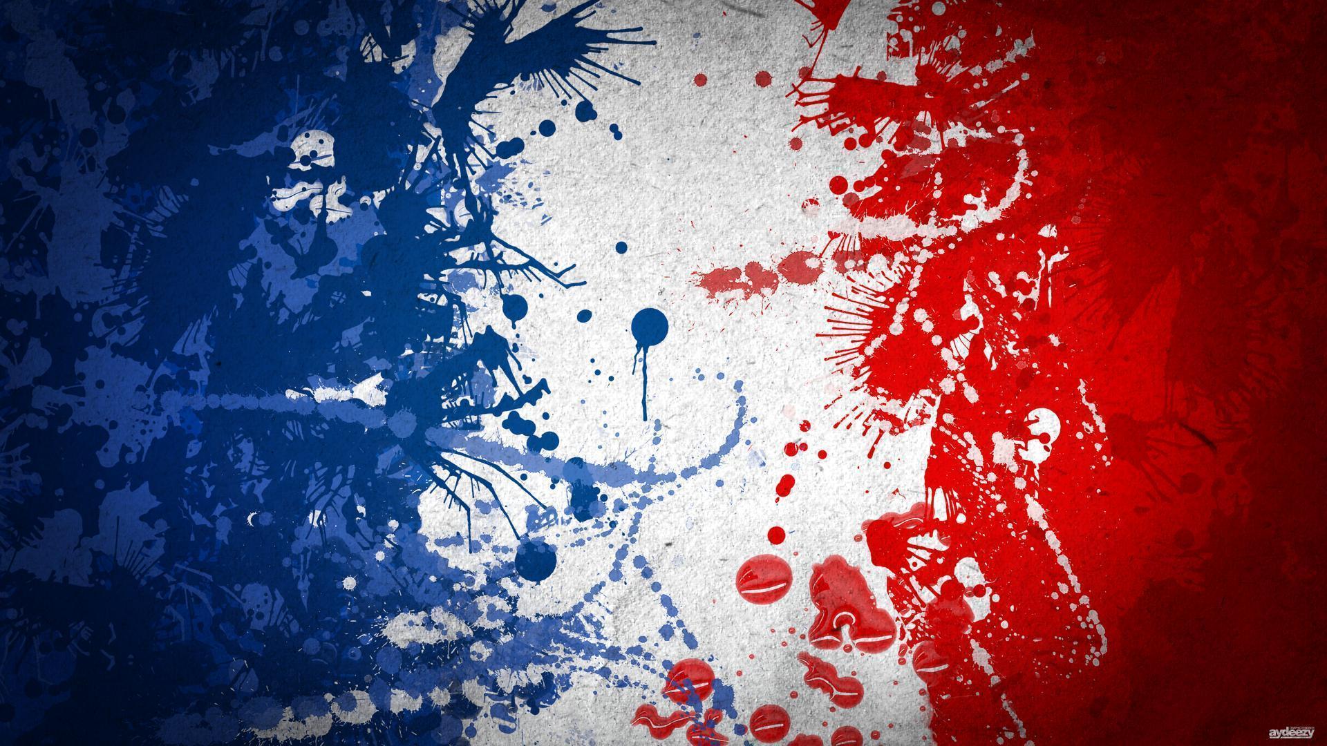 French Wallpaper Top Background