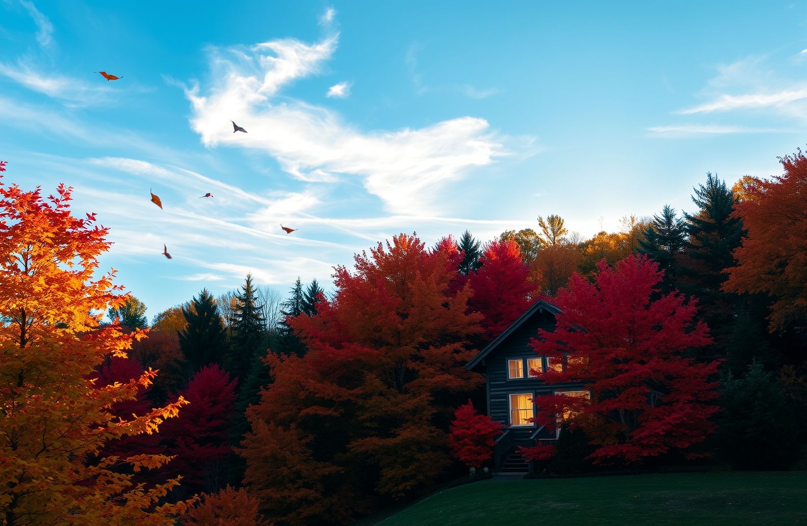 October Calendar Wallpaper