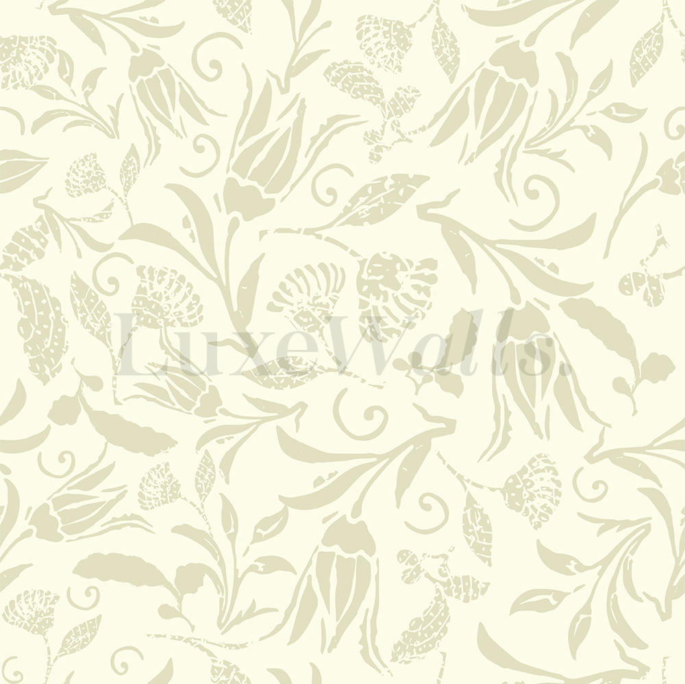 Botanical Wallpaper Removable Luxe Walls