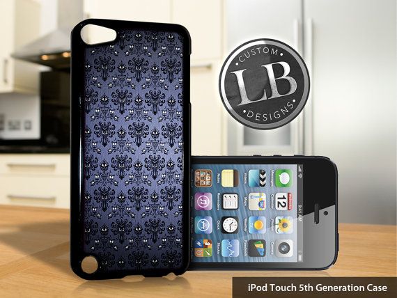 Ipod Touch 5th 4th Gen Case Haunted Mansion Wallpaper Cover Gen5