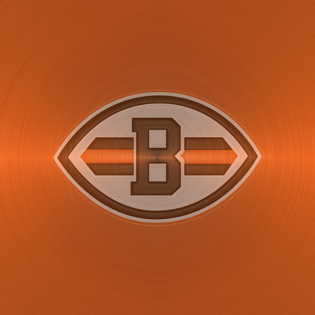 iPad Wallpapers with the Cleveland Browns Team Logos Digital Citizen 1024x1024