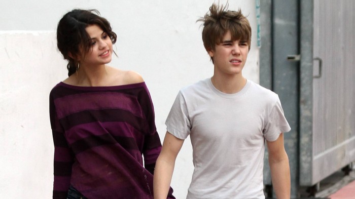 Selena Gomez With Justin Bieber HD Wallpaper All
