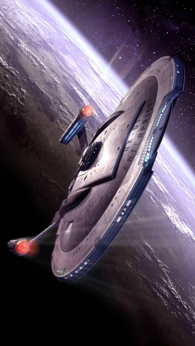 Enterprise NEX 01 wallpapers iphone Star Trek Vessels Pintere