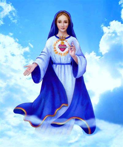 Blessed Virgin Mary Image Refuge Of Holy Love