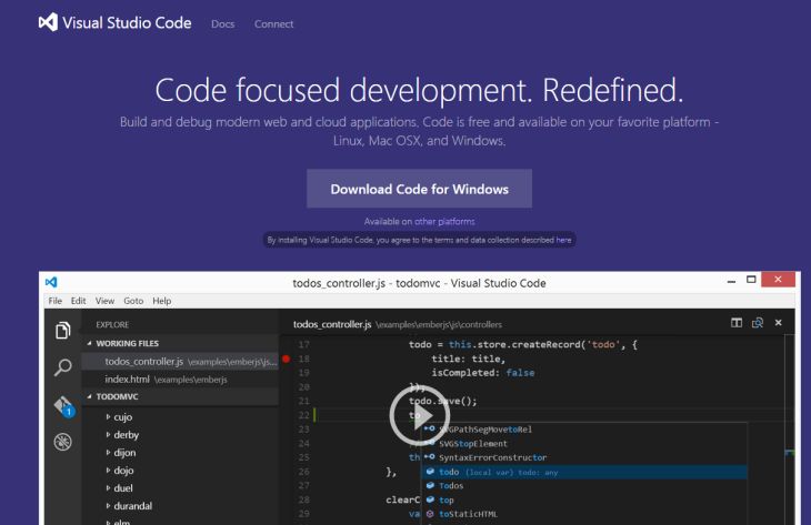 Microsoft Lanza La Vista Previa Visual Studio Code Su Nuevo Editor De