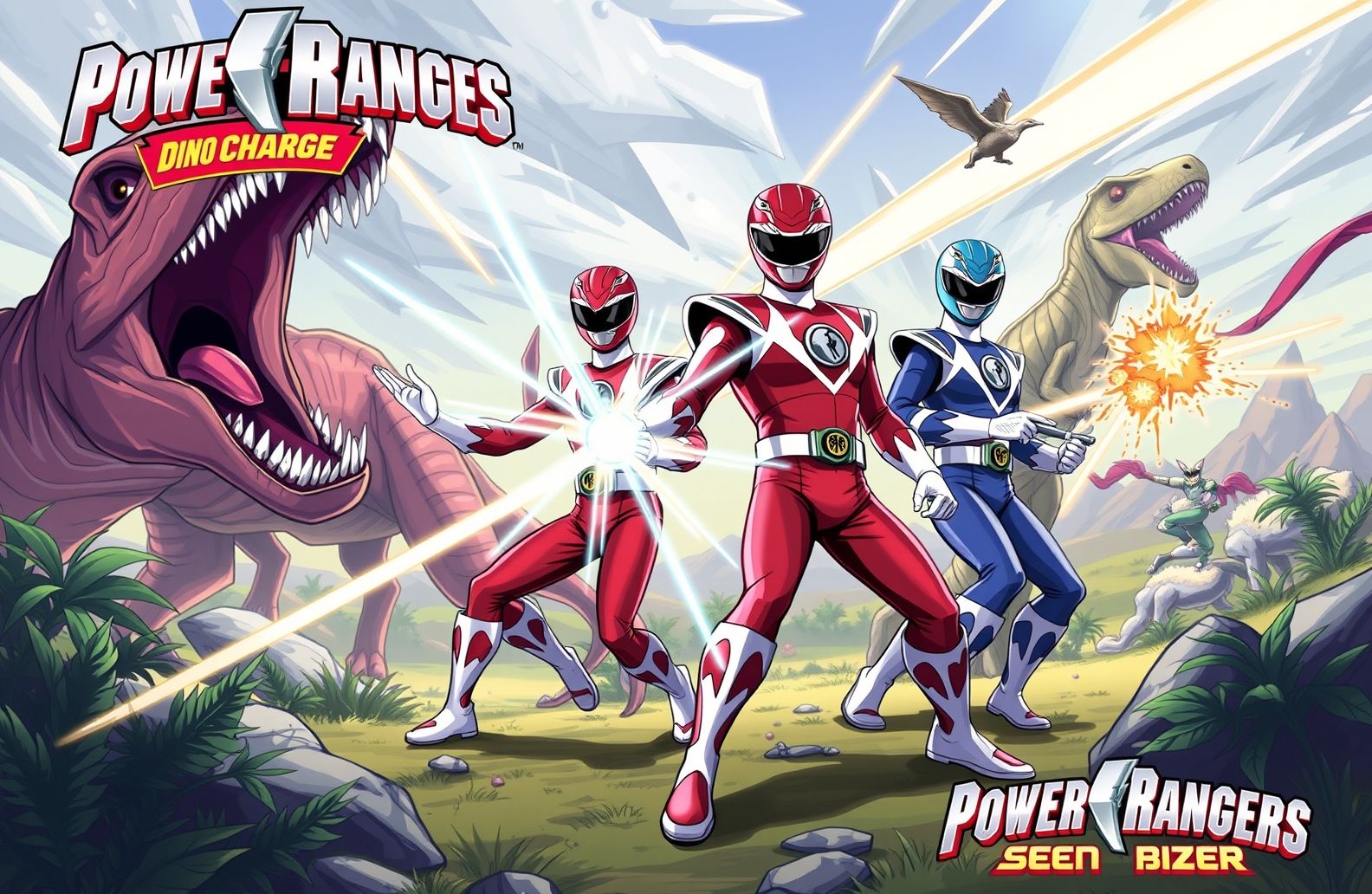 Power Rangers Dino Charge Wallpaper