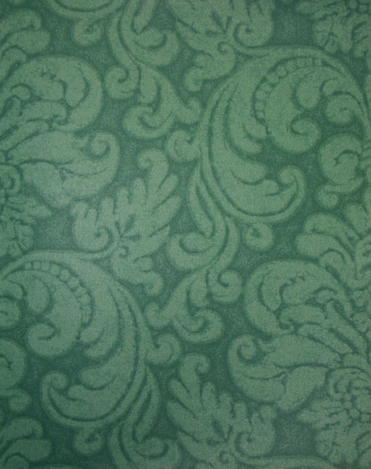 Bourne Street Wallpaper Classic Damask In Green On
