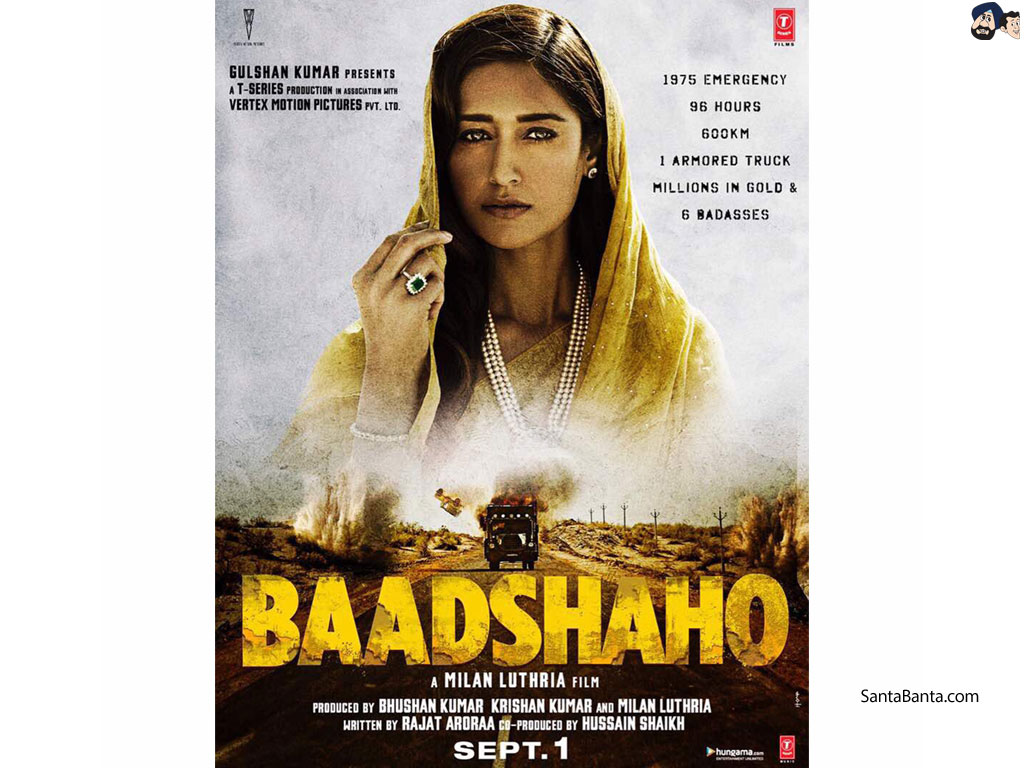 First teaser poster of Ajay Devgn- Emraan Hashmi's Baadshaho - Filmibeat