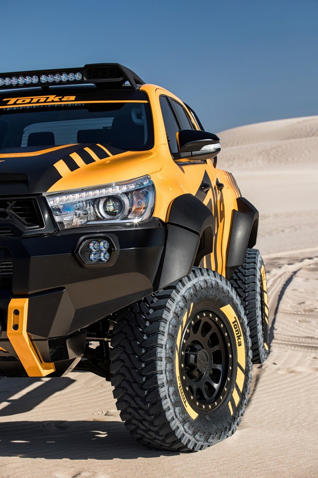 Toyota Hilux Tonka Concept Is A Dream Toy For Adults Carscoops