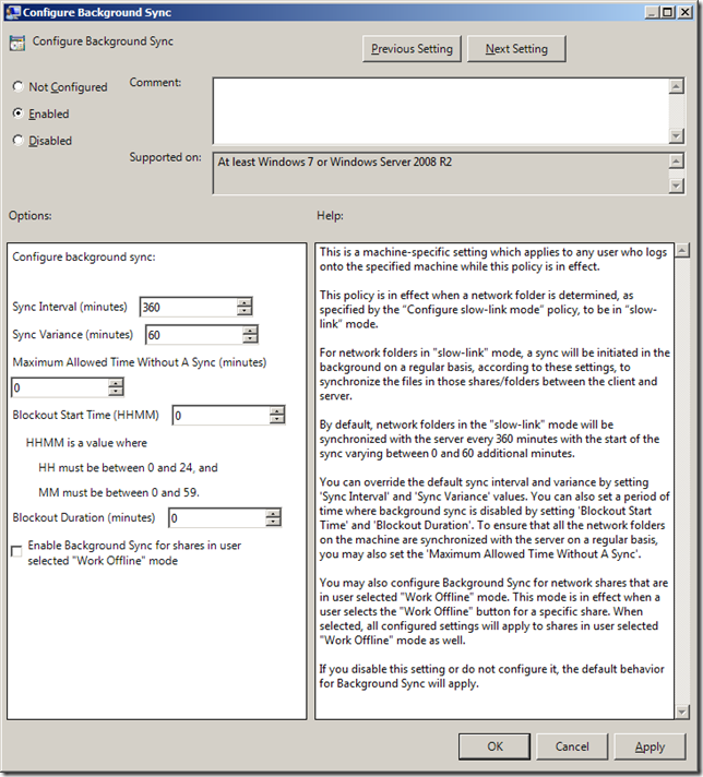 Free download Group Policy Setting of the Week 22 Configure Background