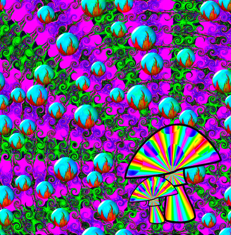 Psychedelic Shrooms Psy Edit Graphics Pictures Image For Myspace