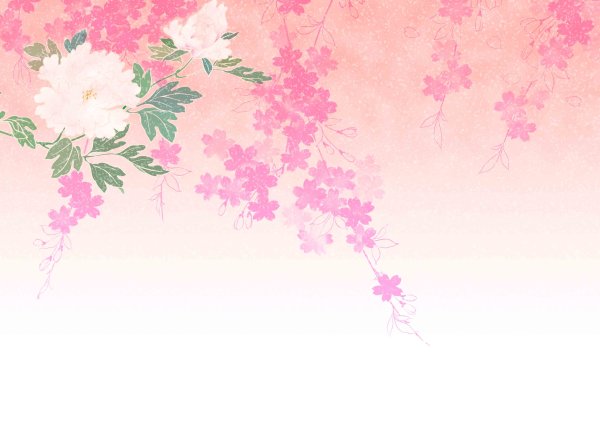 Designer Japanese Style Color Background HD Picture