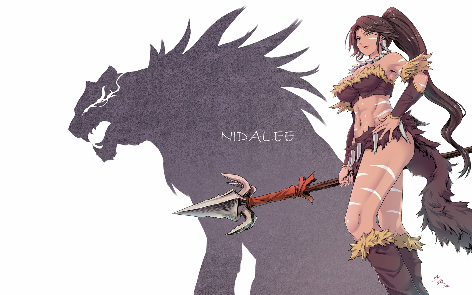 Nidalee Sexy Girl League Of Legends Lol Champion Wallpaper HD