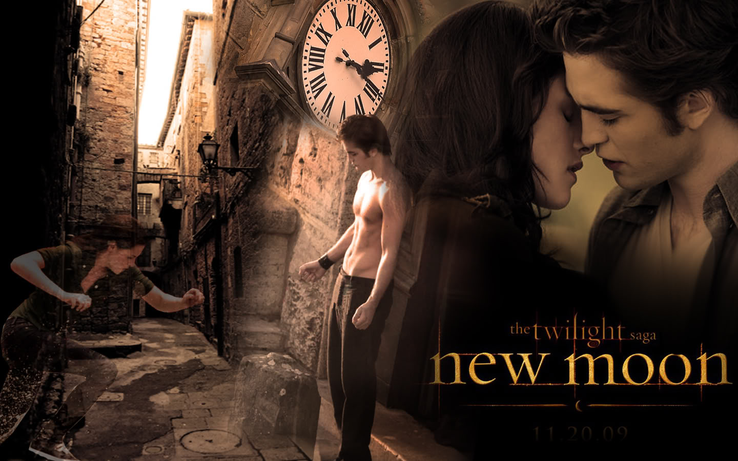 Get Twilight Saga New Moon Powerpoint Background Templates