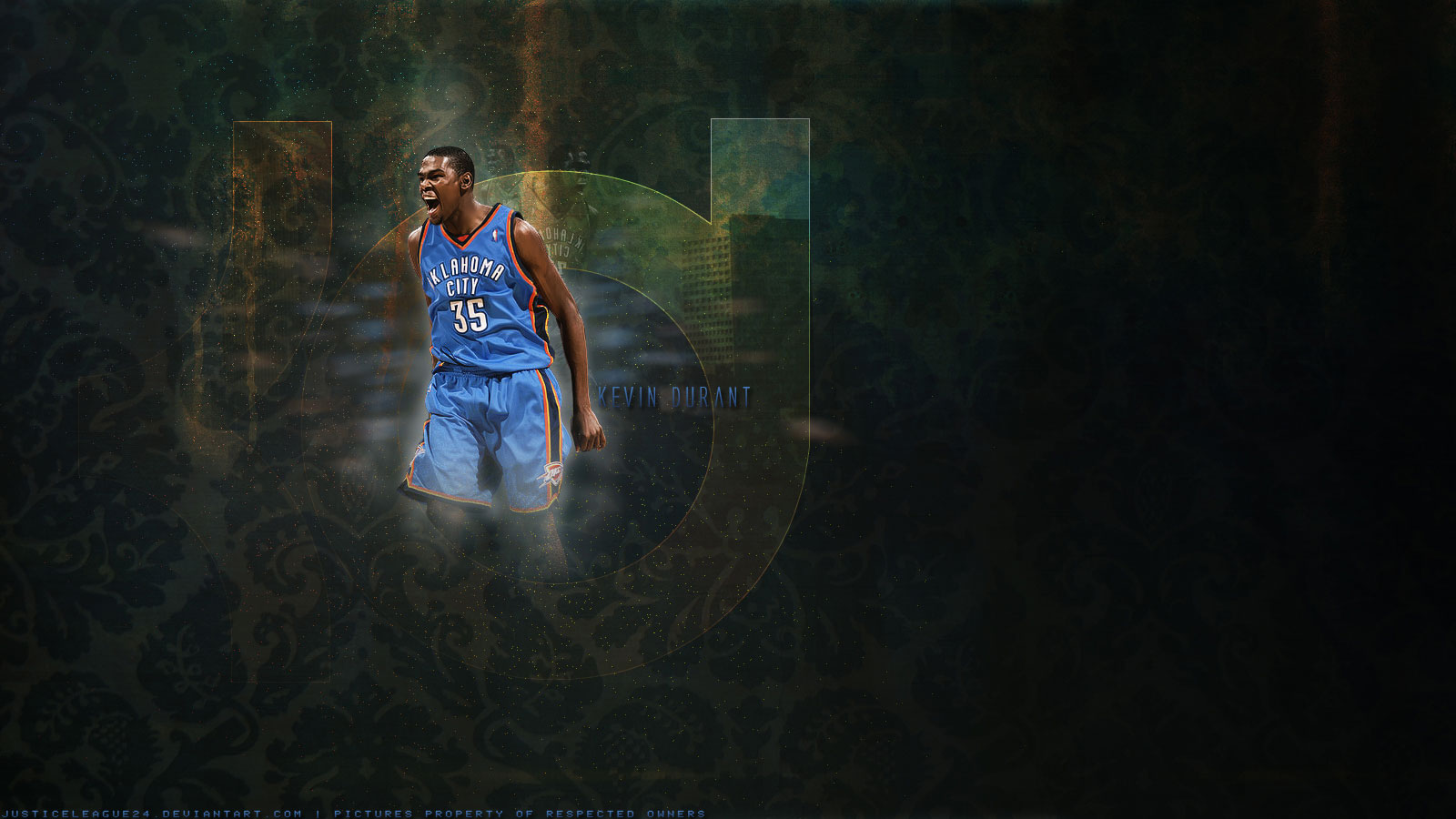 Kevin Durant Wallpaper Screaming And Celebrating Nba Picture