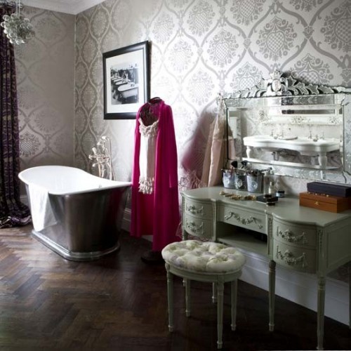 Wallpaper For Bathrooms On Best Bathroom