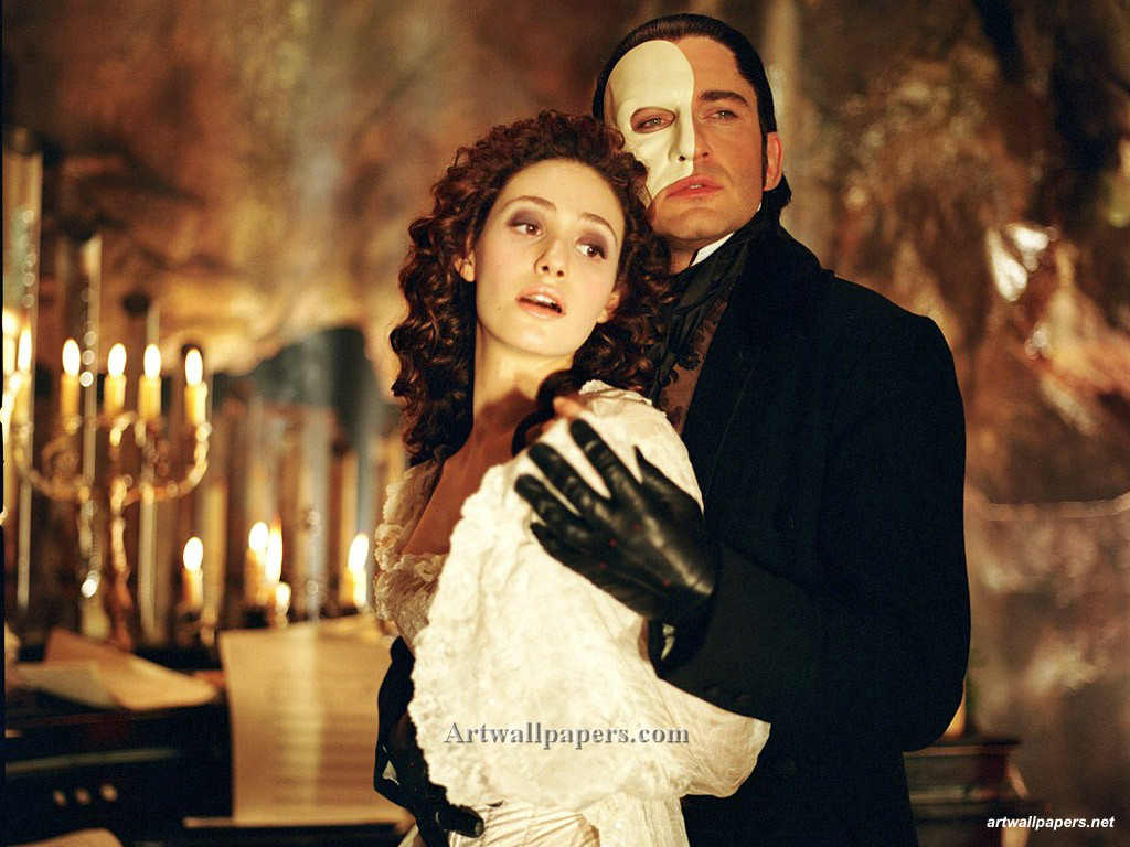 Phantom Of The Opera Movie Photo Wallpaper Art