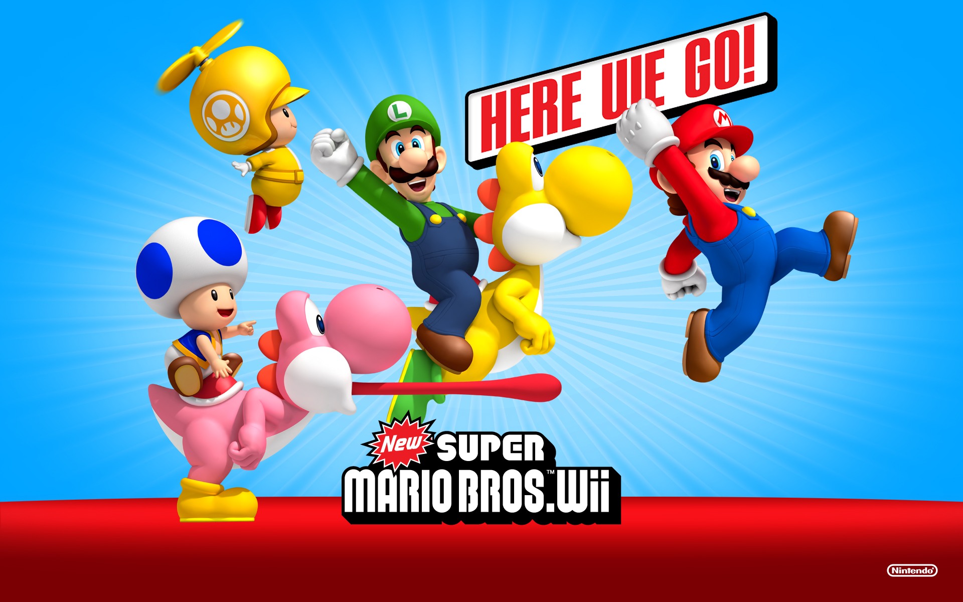 New Super Mario Bros Wii Wallpaper