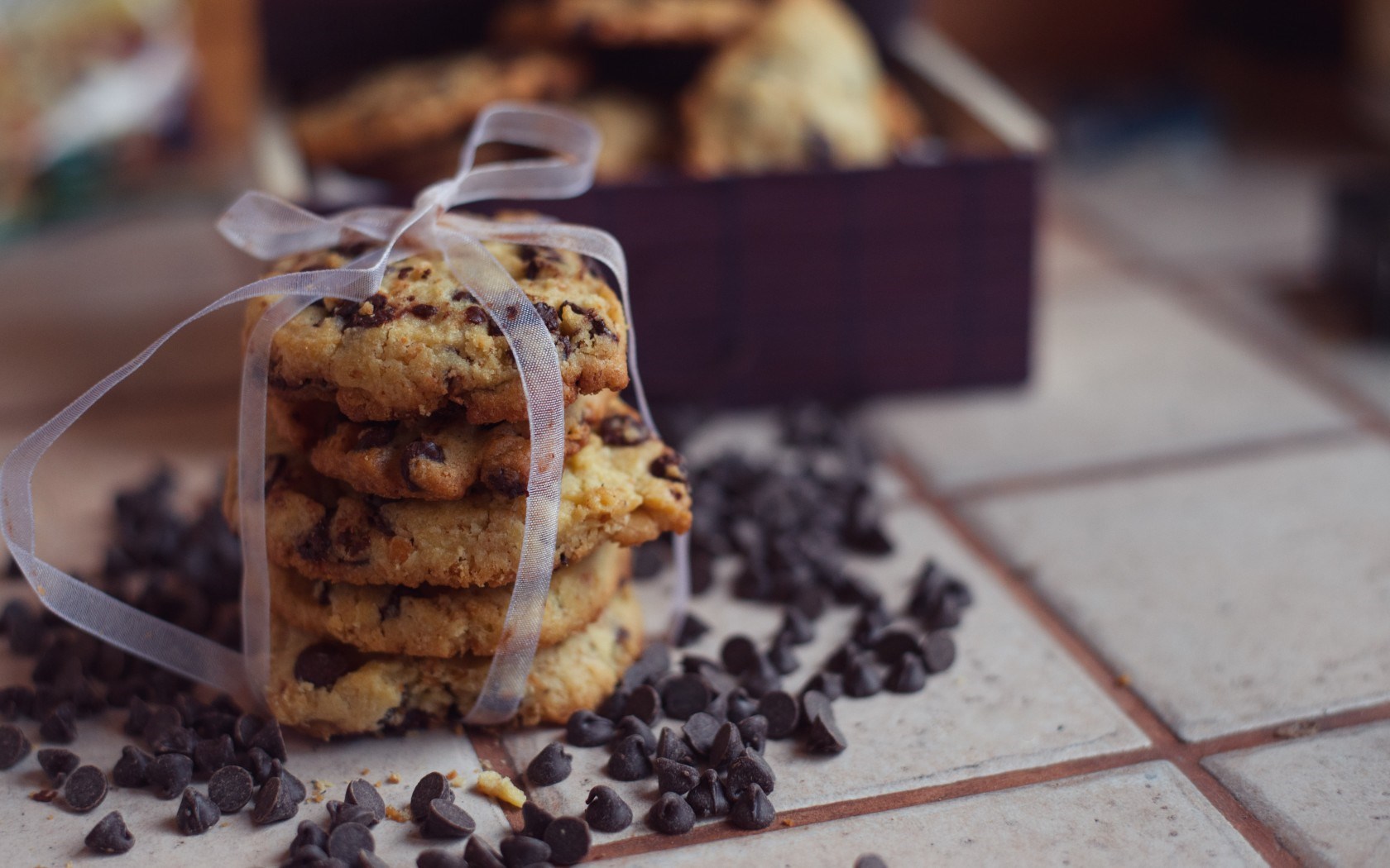 Chocolate Chip Cookies Wallpaper High Definition