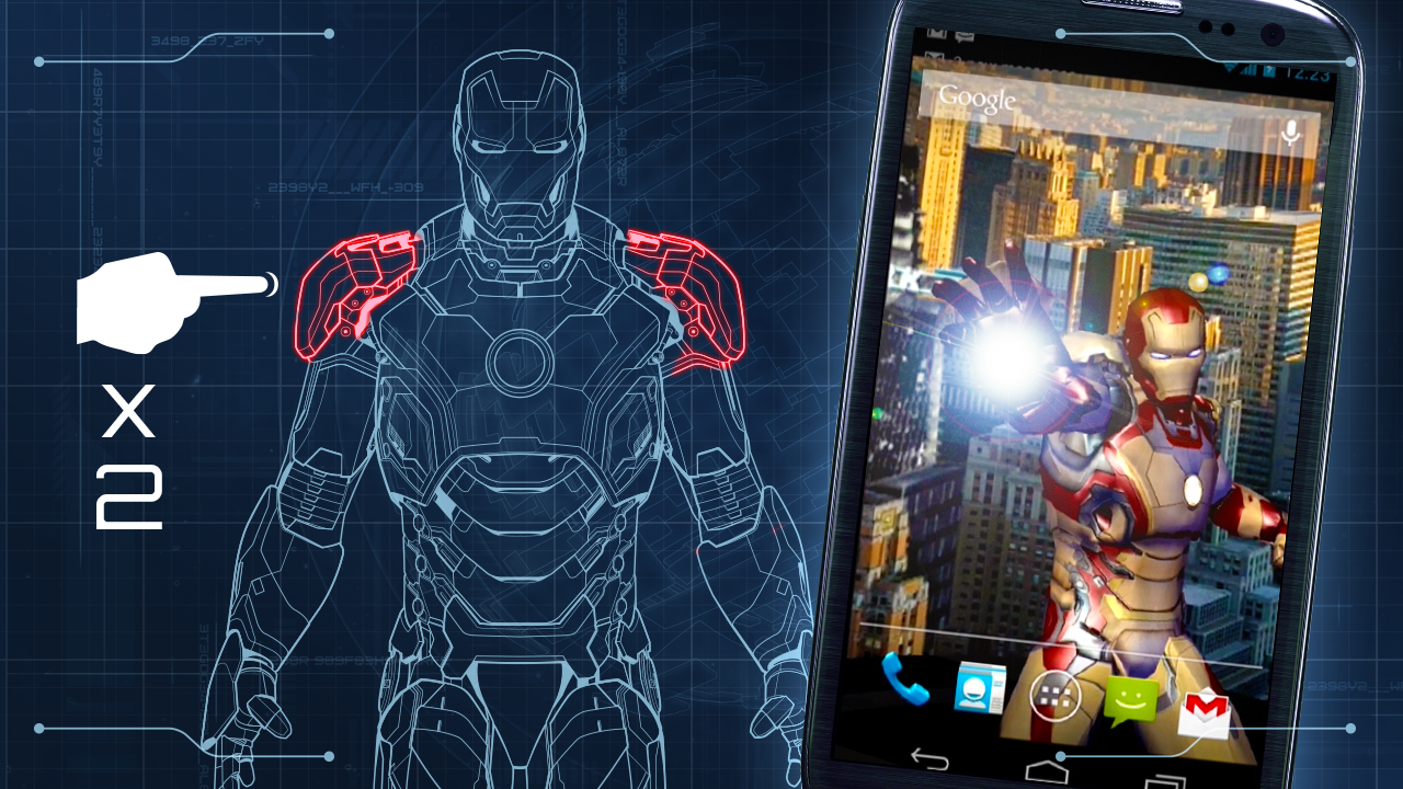 Iron Man 3 Live Wallpaper   Aplicaciones Android en Google Play