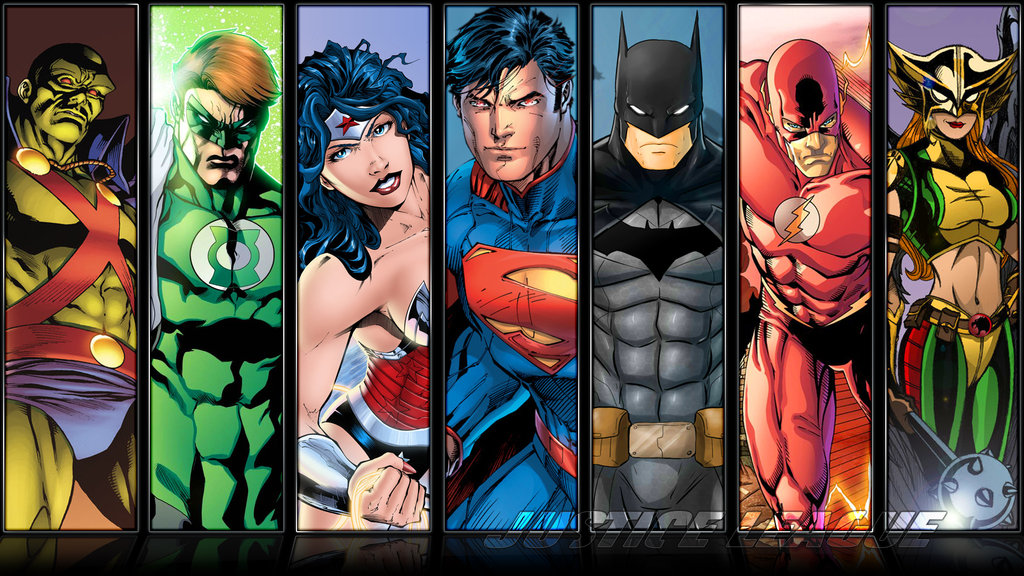 Justice League Compilation Wallpaper by Etherial007 on