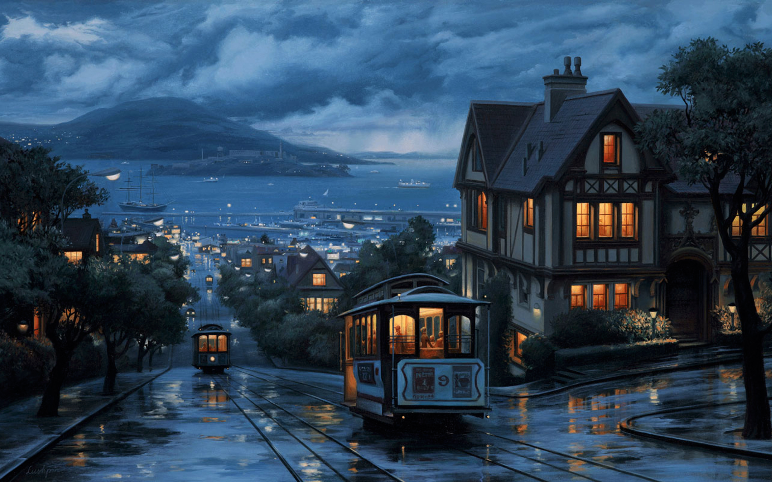 Free Download Cityscape Painting Wallpaper 2560x1600 Id 2560x1600 For Your Desktop Mobile Tablet Explore 56 2560x1600 Wallpapers 2560x1600 Hd Wallpaper 2560x1600 Wallpapers High Resolution Wallpaper 2560x1600