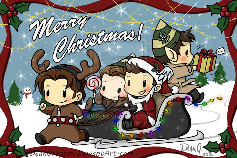 Supernatural Christmas By Deangrayson