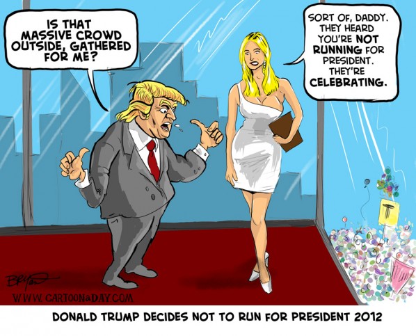 Donald Trump For President Cartoons