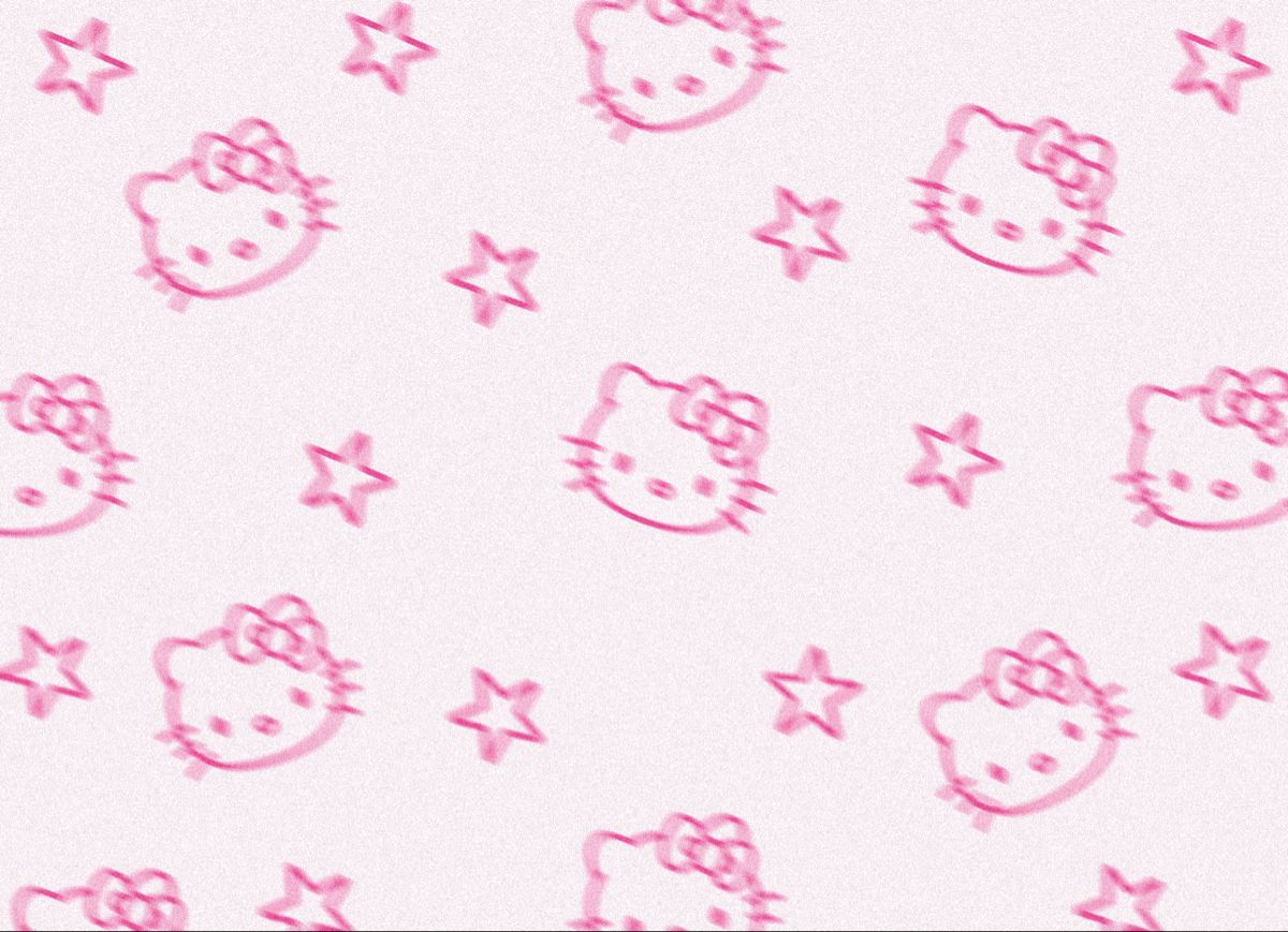 Hello Kitty Y2k iPad Wallpaper