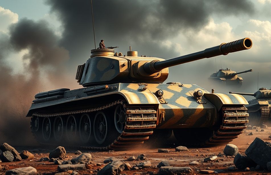 King Tiger Tank Wallpaper