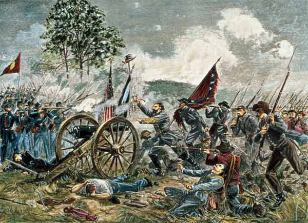 Pickett S Charge Battle Of Gettysburg In Charles Prosper Sainton As