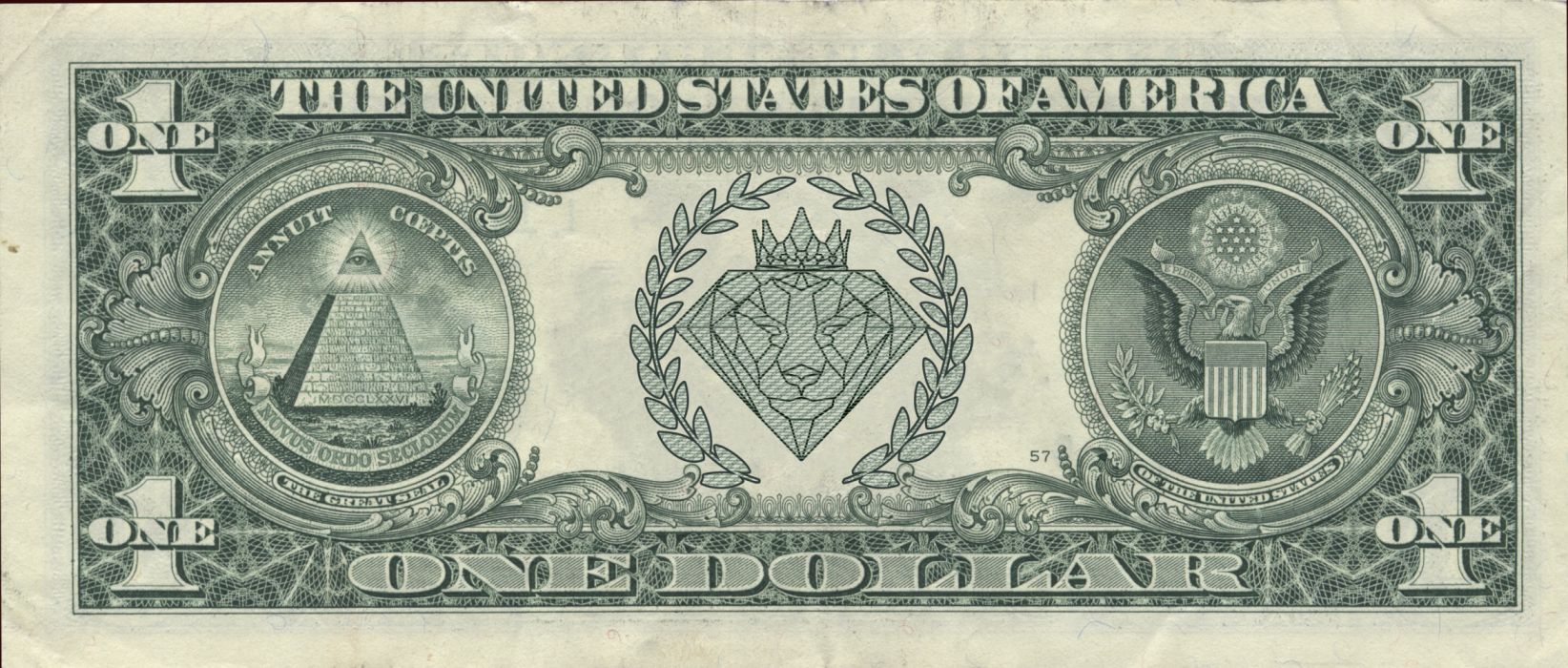 Brokerhood One Dollar Illuminati Usa Wallpaper