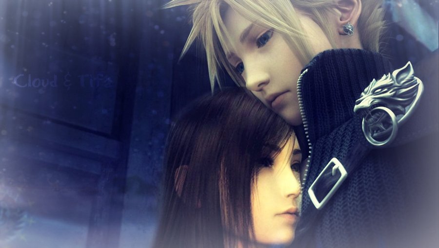 Cloud And Tifa Wallpaper Manip By