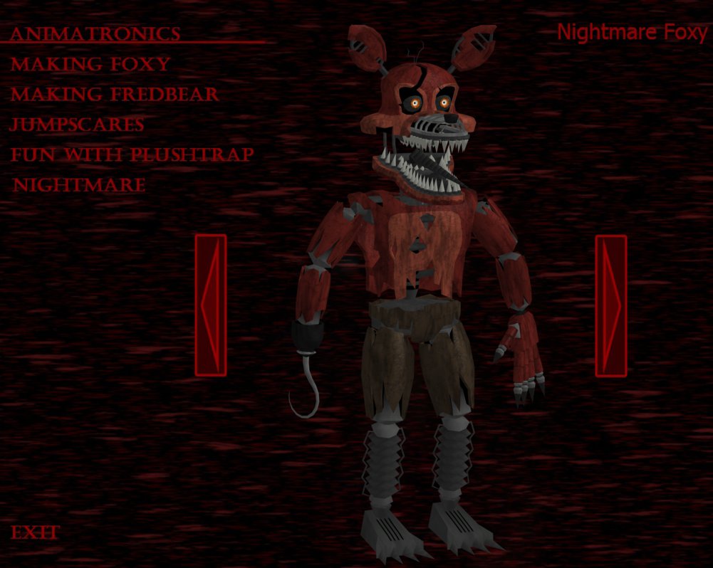 Nightmare Foxy Fnaf By Realmoonlight